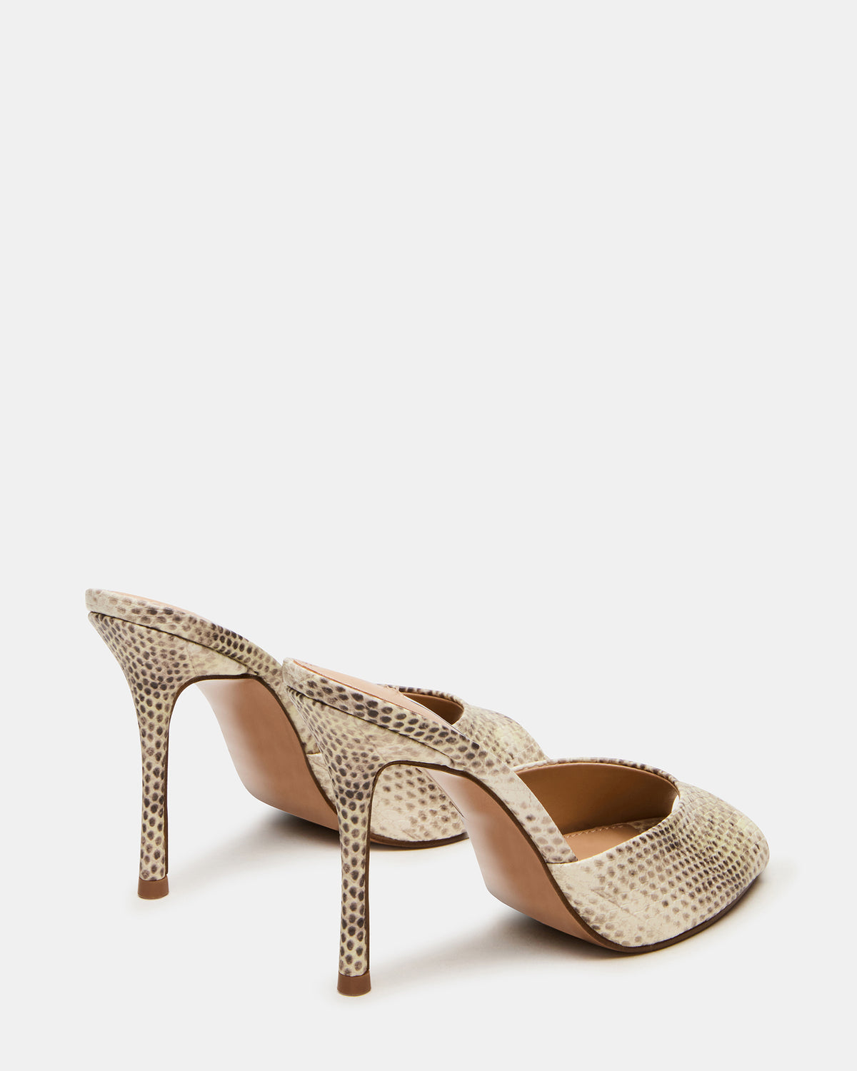 Steve Madden PRIYA Natural Snake Mule Women's Heel