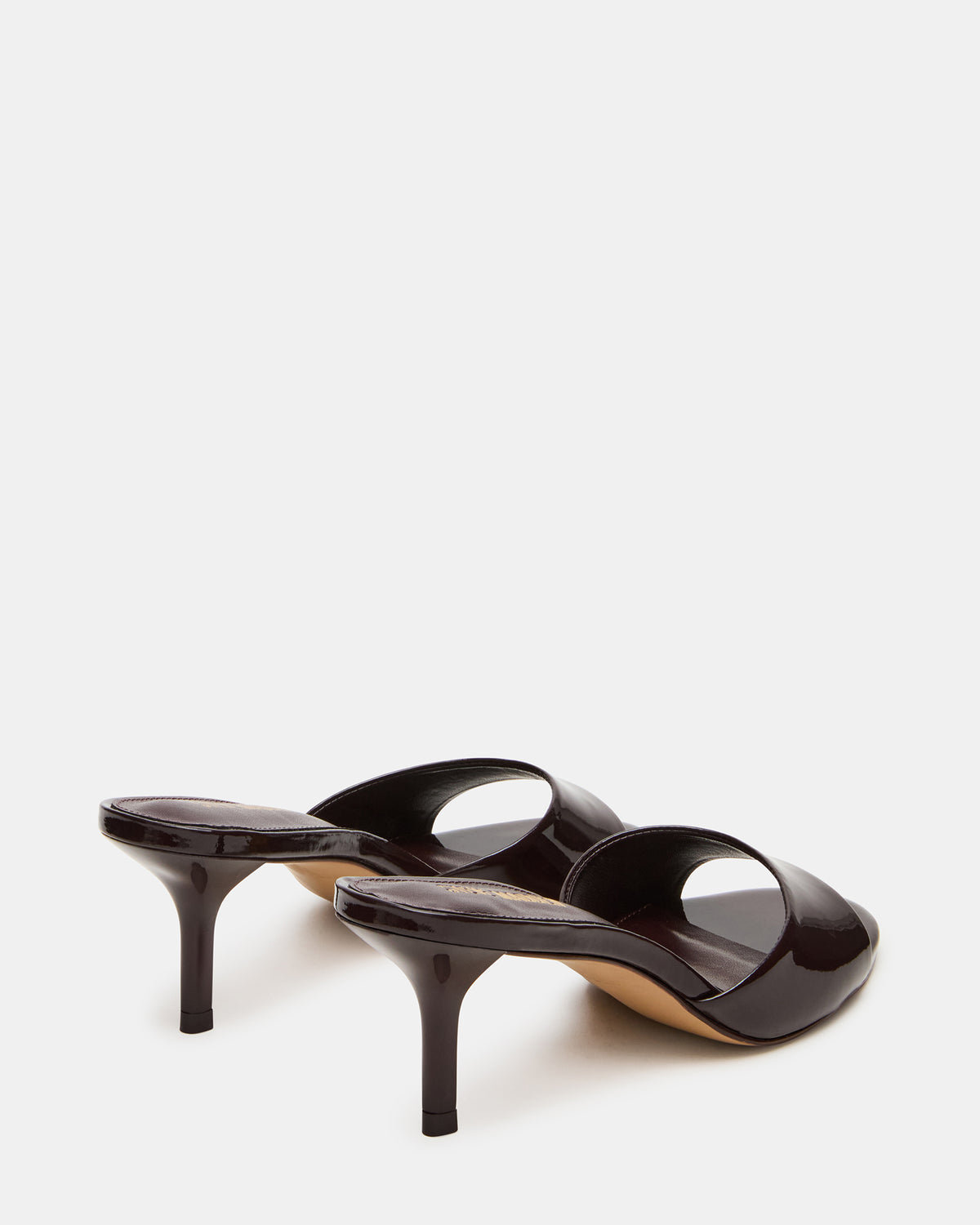 Steve Madden KENDRIX Brown Leather Women's Mule Heel