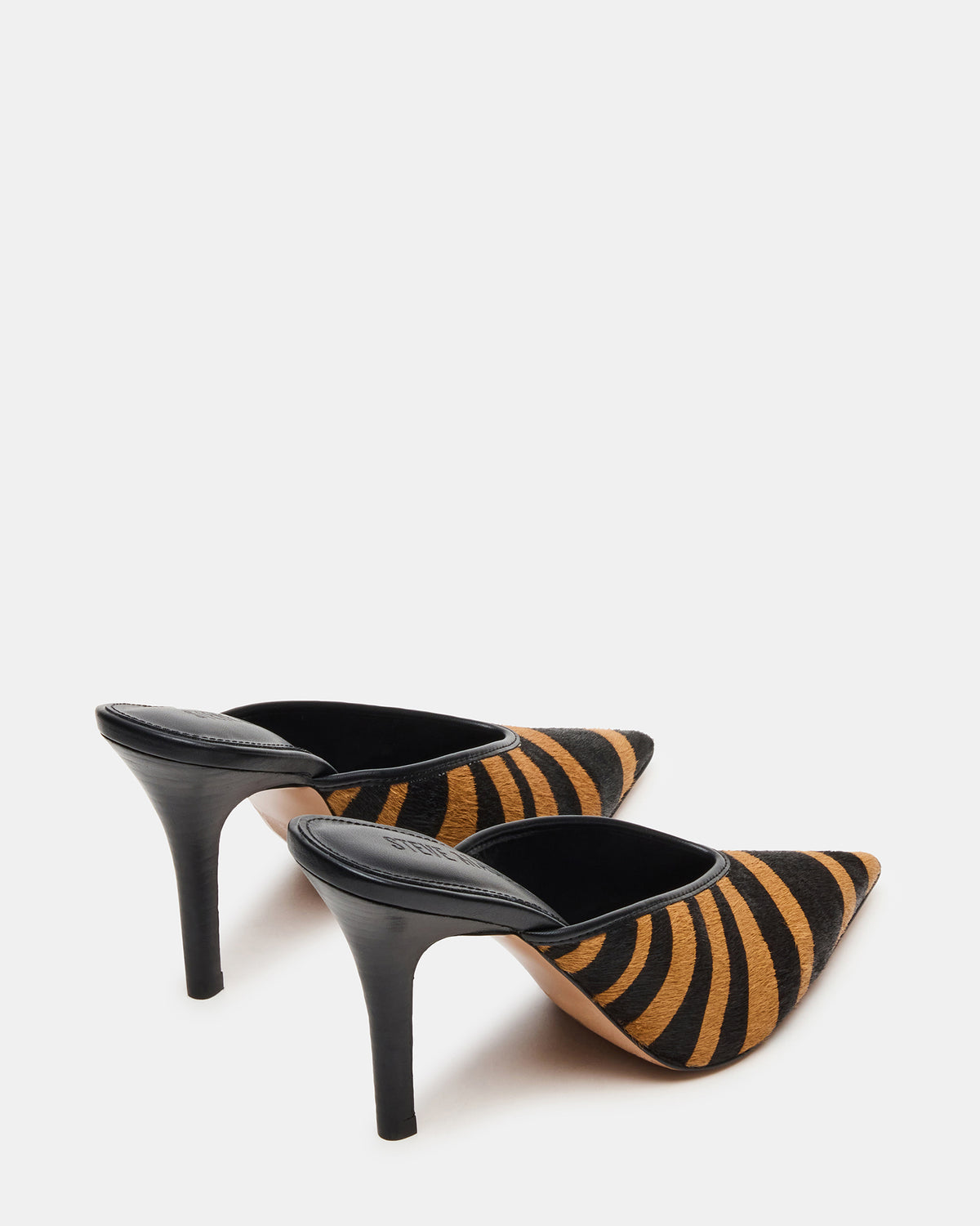 Steve Madden LITA Tiger Pointed-Toe Mule Pump Women's Heel