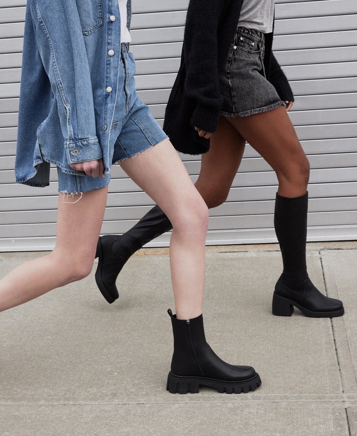 Steve Madden BERKLEIGH Black Women's Knee High Boot