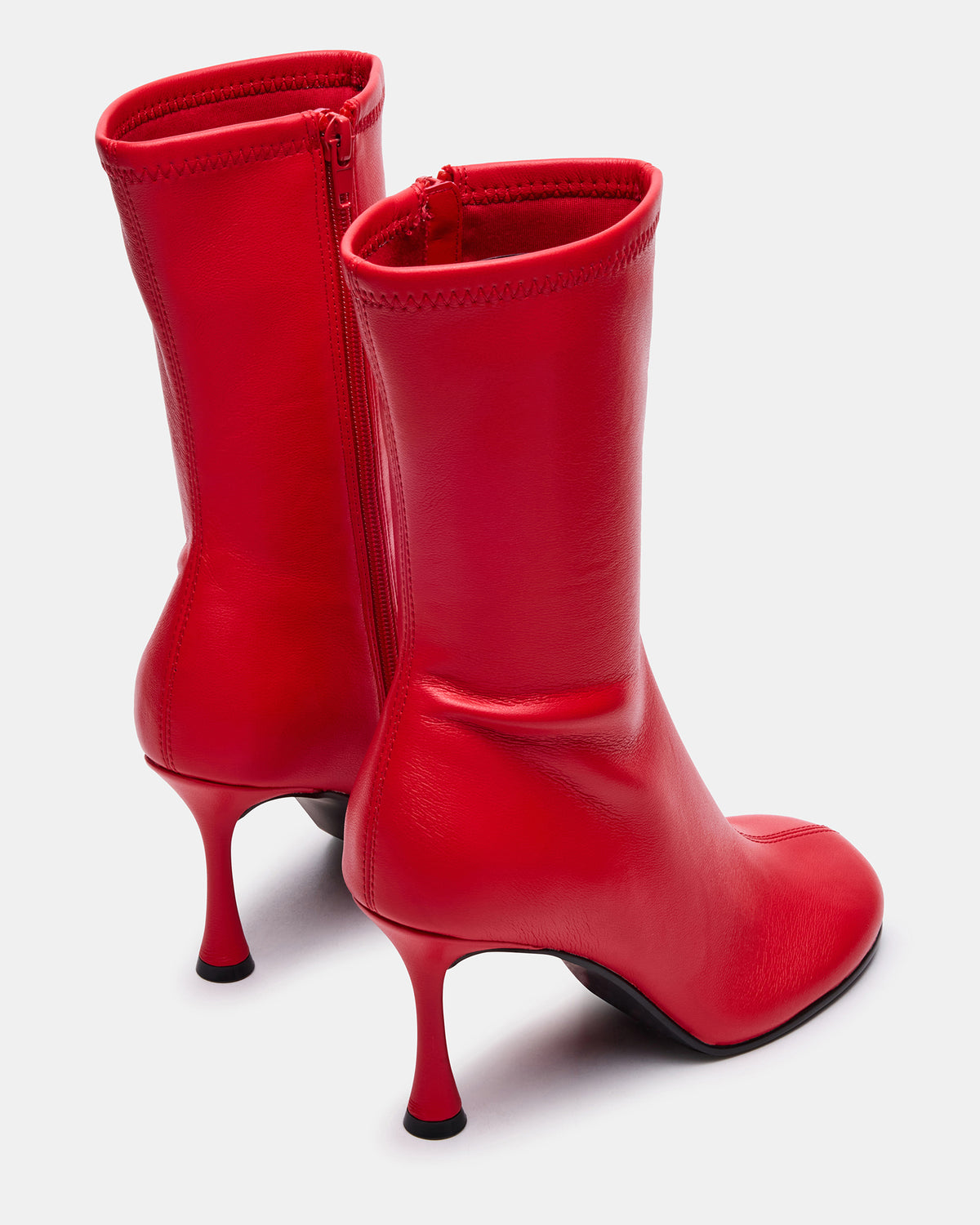Steve Madden LORENZA Red Heeled Women's Ankle Boot