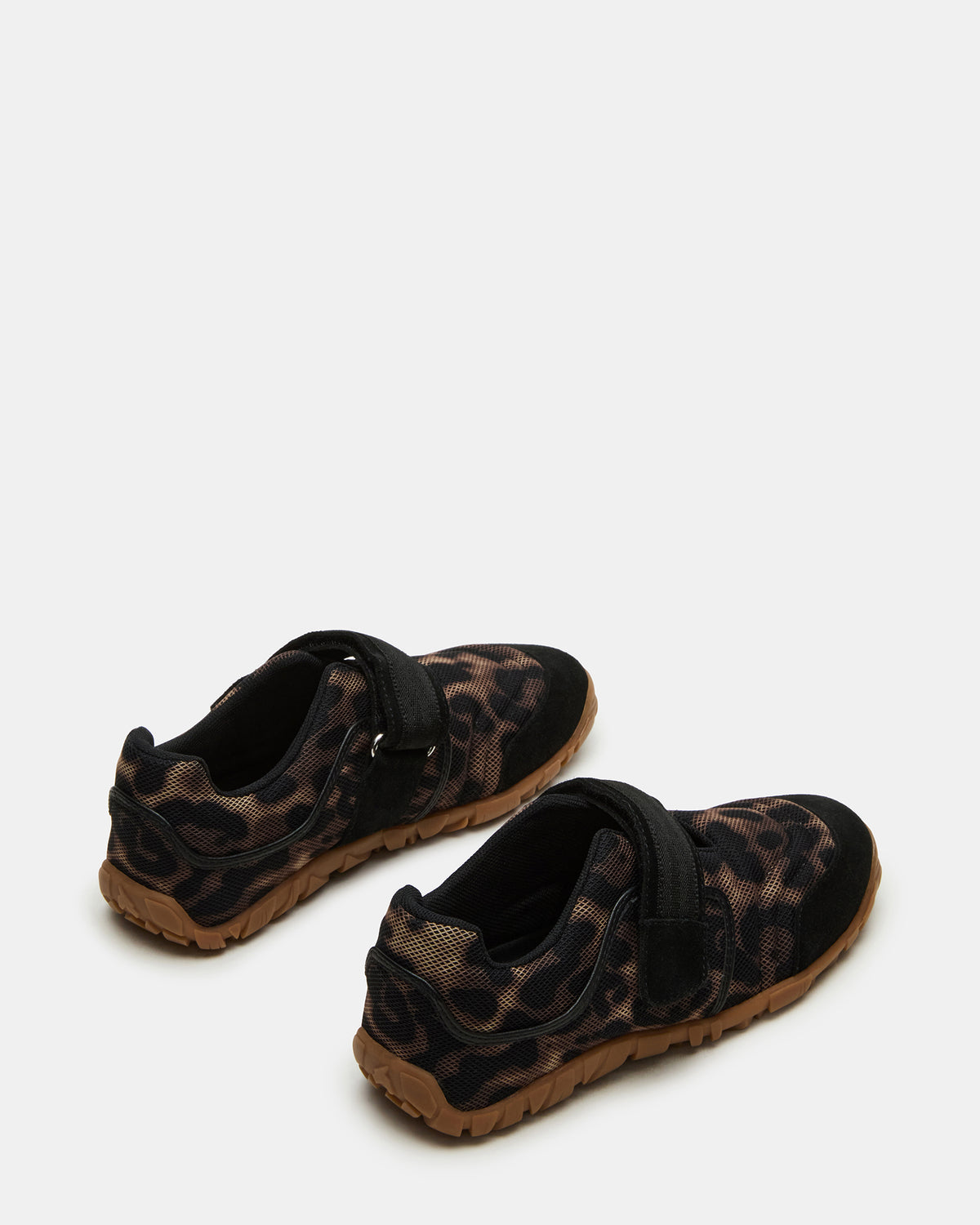 Steve Madden AGILITY Leopard Velcro Women's Mary Jane Low-Top Sneaker