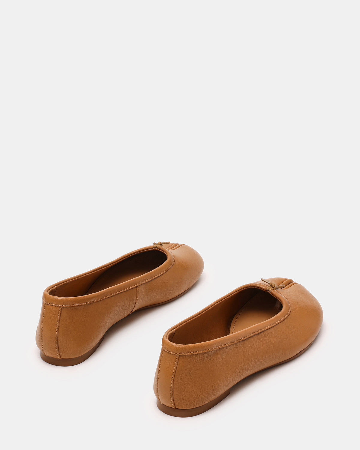 Steve Madden CALICO Tan Leather Split Toe Tabi Women's Ballet Flat