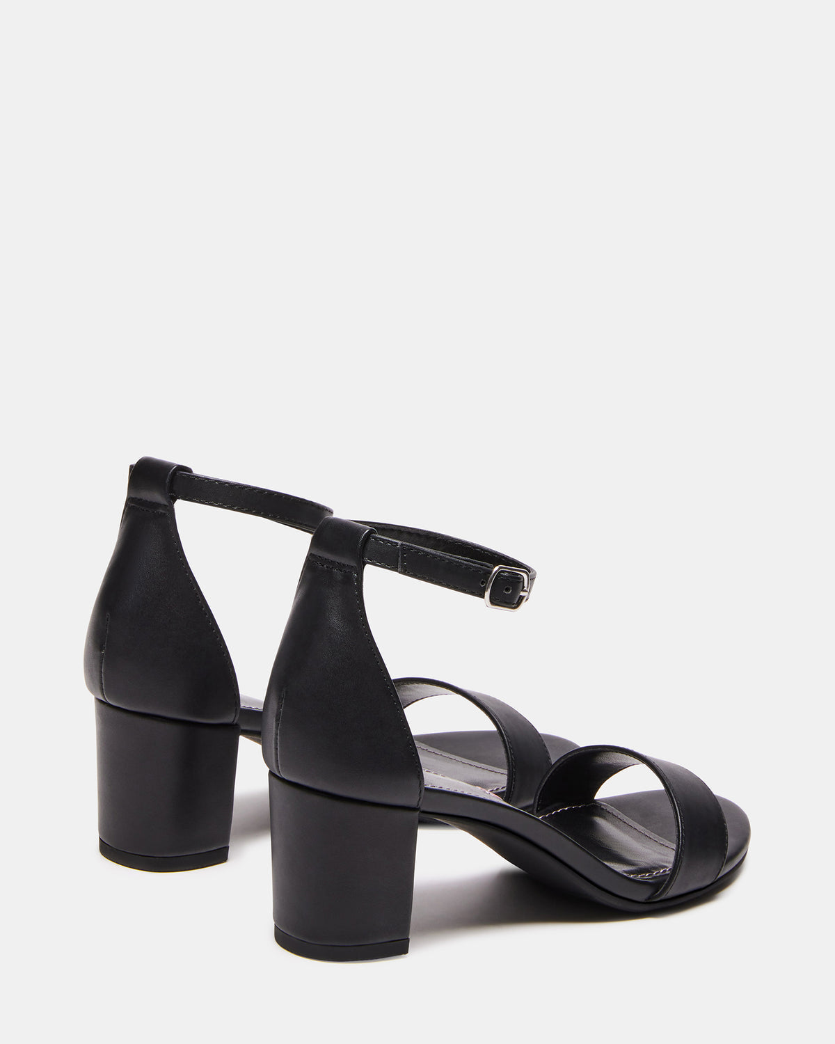 Steve Madden Kids' CARRSON Black Smooth Girls' Dress Heel