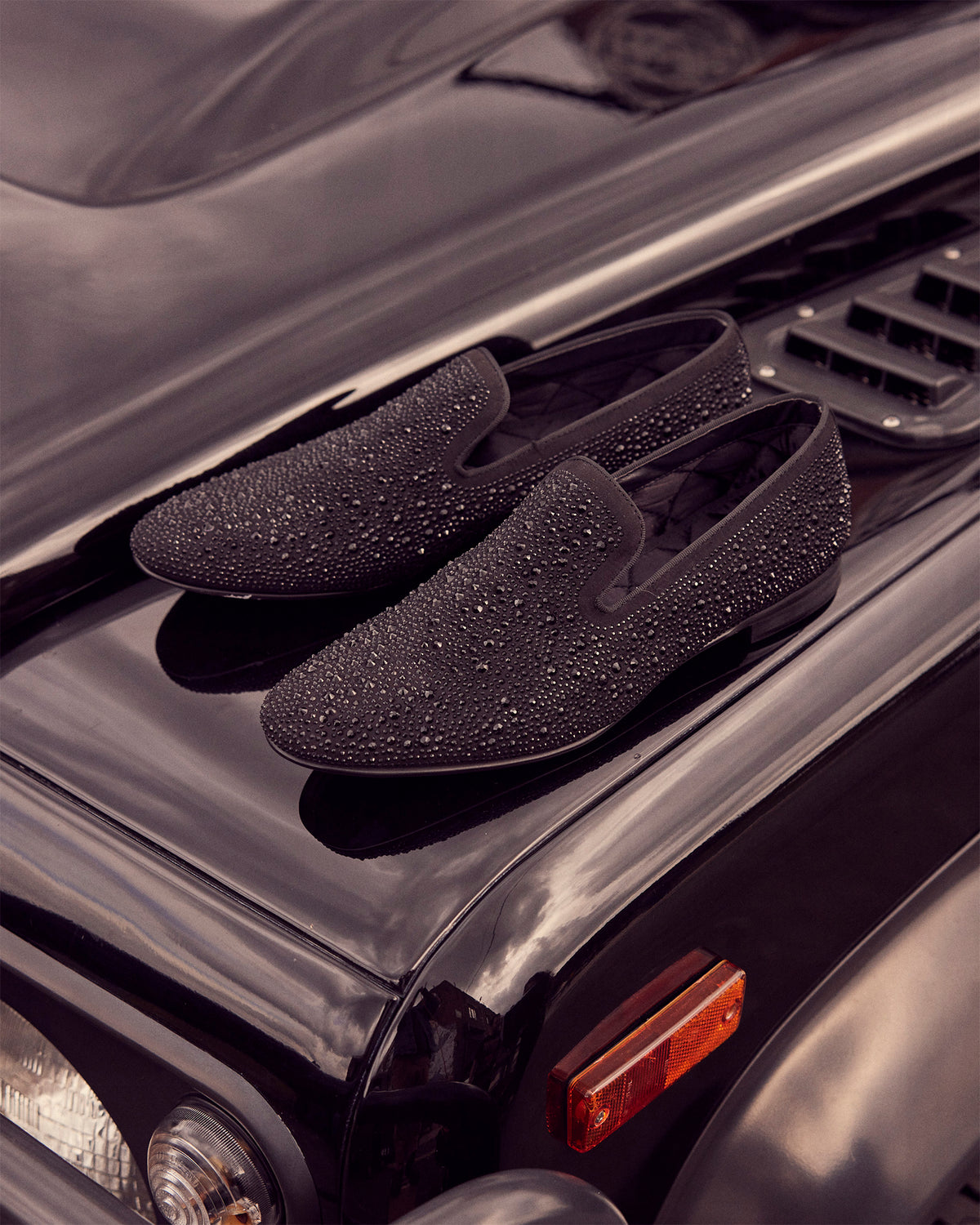 Steve Madden CASHH Black Men's Slip-On Loafers