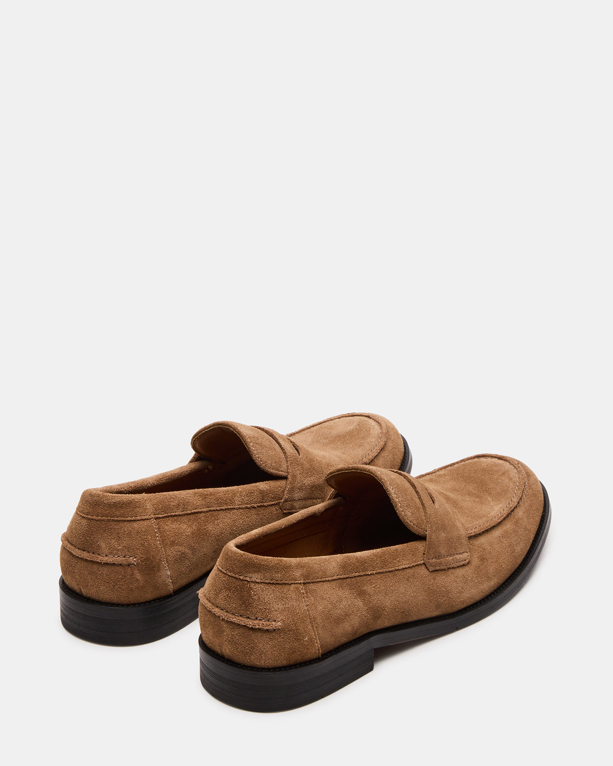 Steve Madden NATAN Taupe Suede Slip-On Dress Men's Loafer