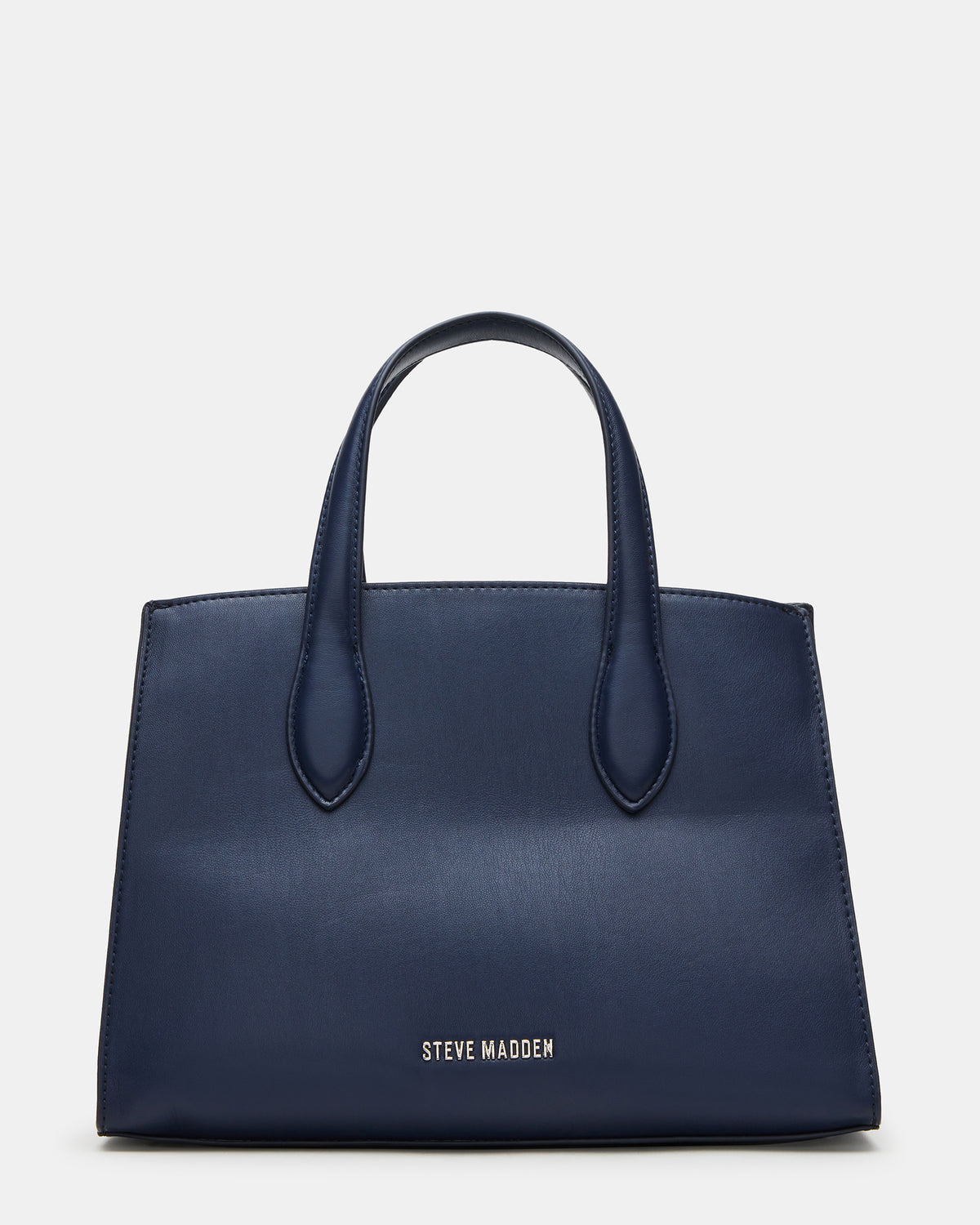 Steve Madden CALLEB Bag Navy Structured Tote Crossbody Handbag
