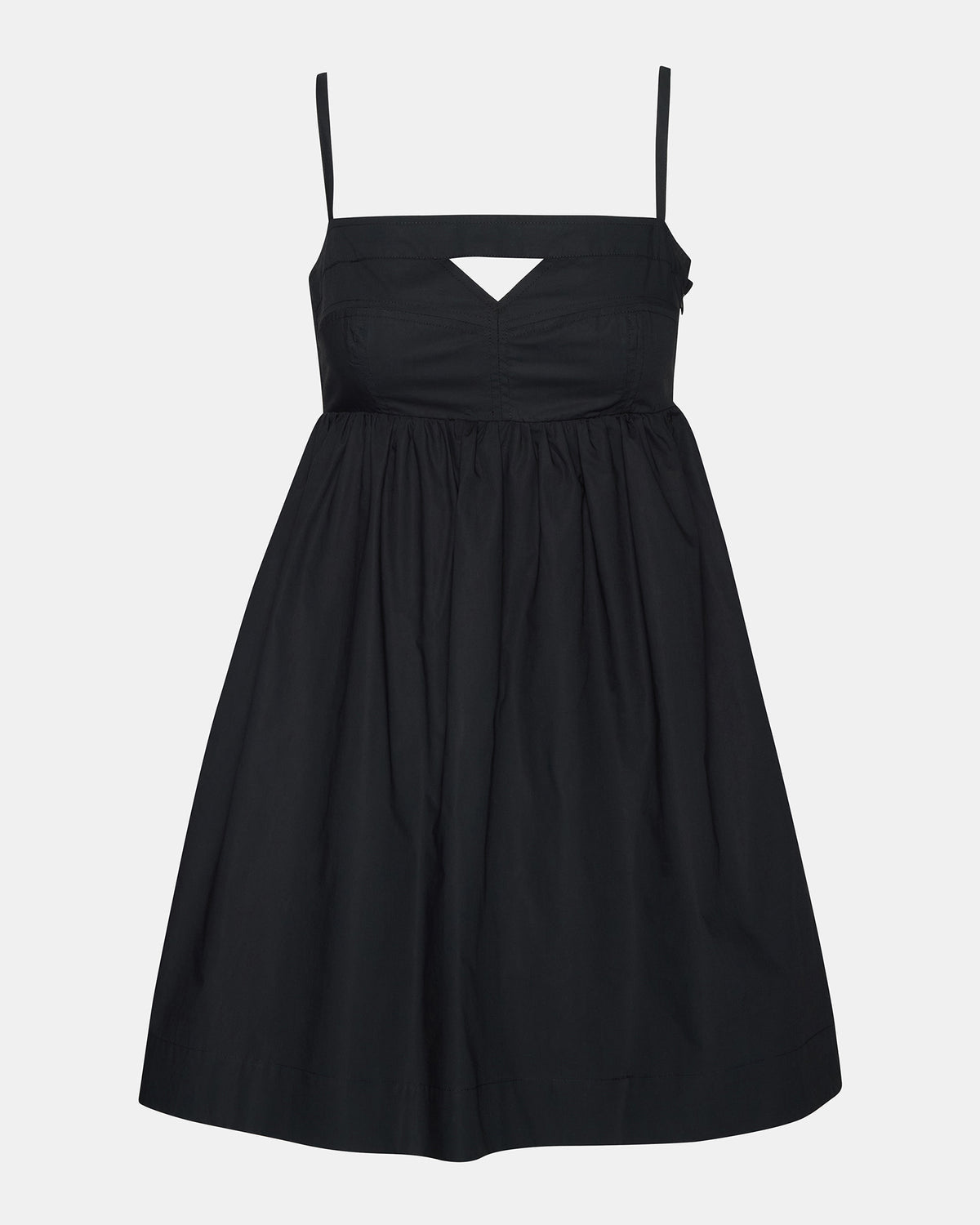 Steve Madden MEADOW Black Mini Cut-Out Flowy Dress