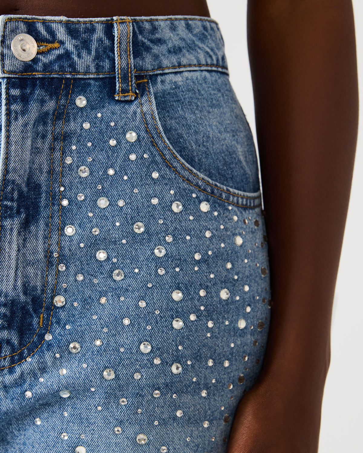 Steve Madden TAYLOR Jean Forever Blue Women's Cutout Jeans
