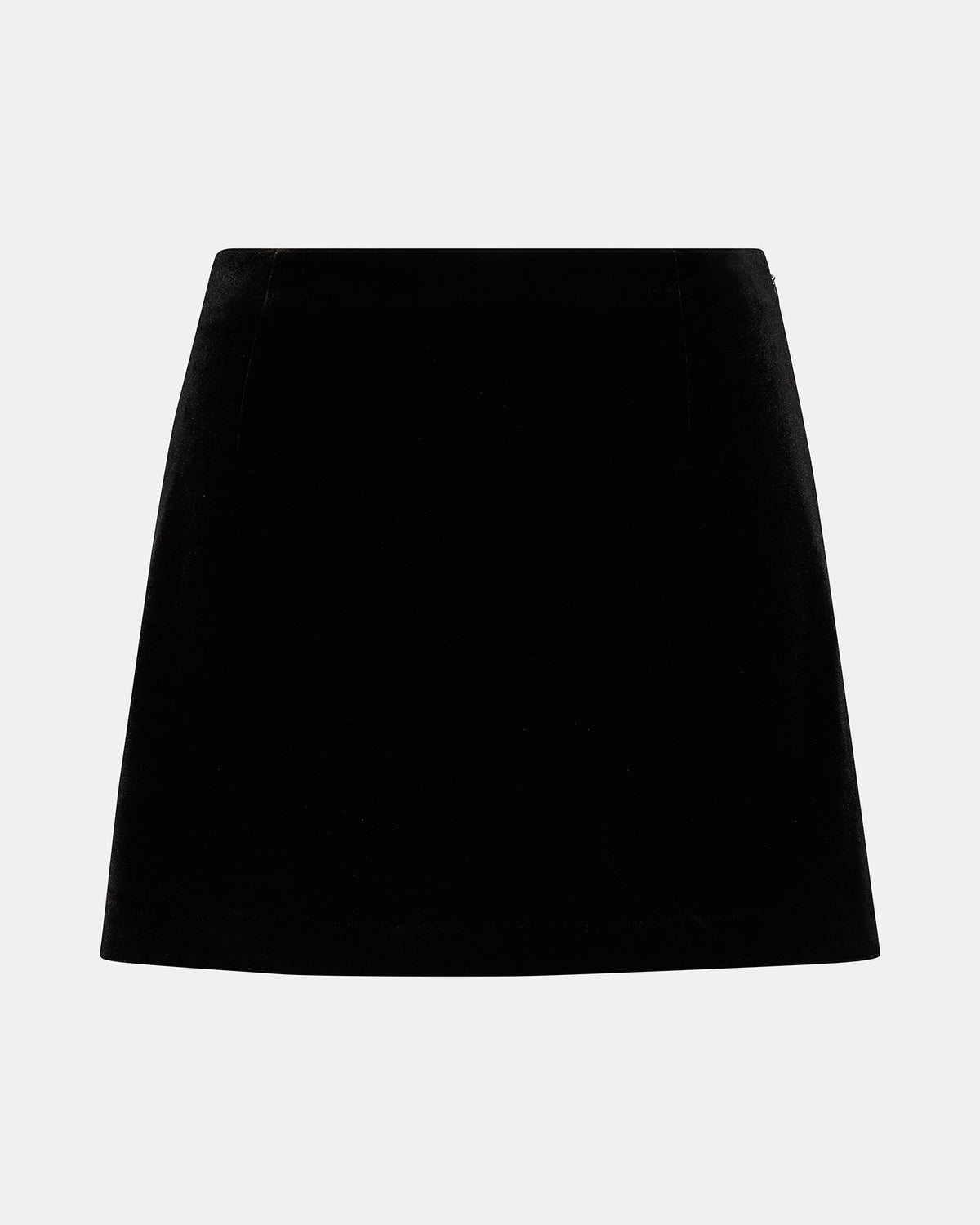 Steve Madden CINDI Velvet Black Women's Mini Skort