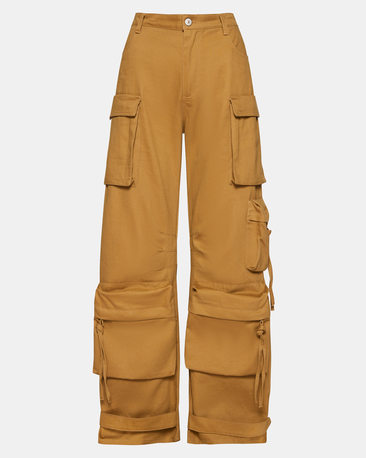 Steve Madden DUO Khaki Women's Utility Cargo Pants