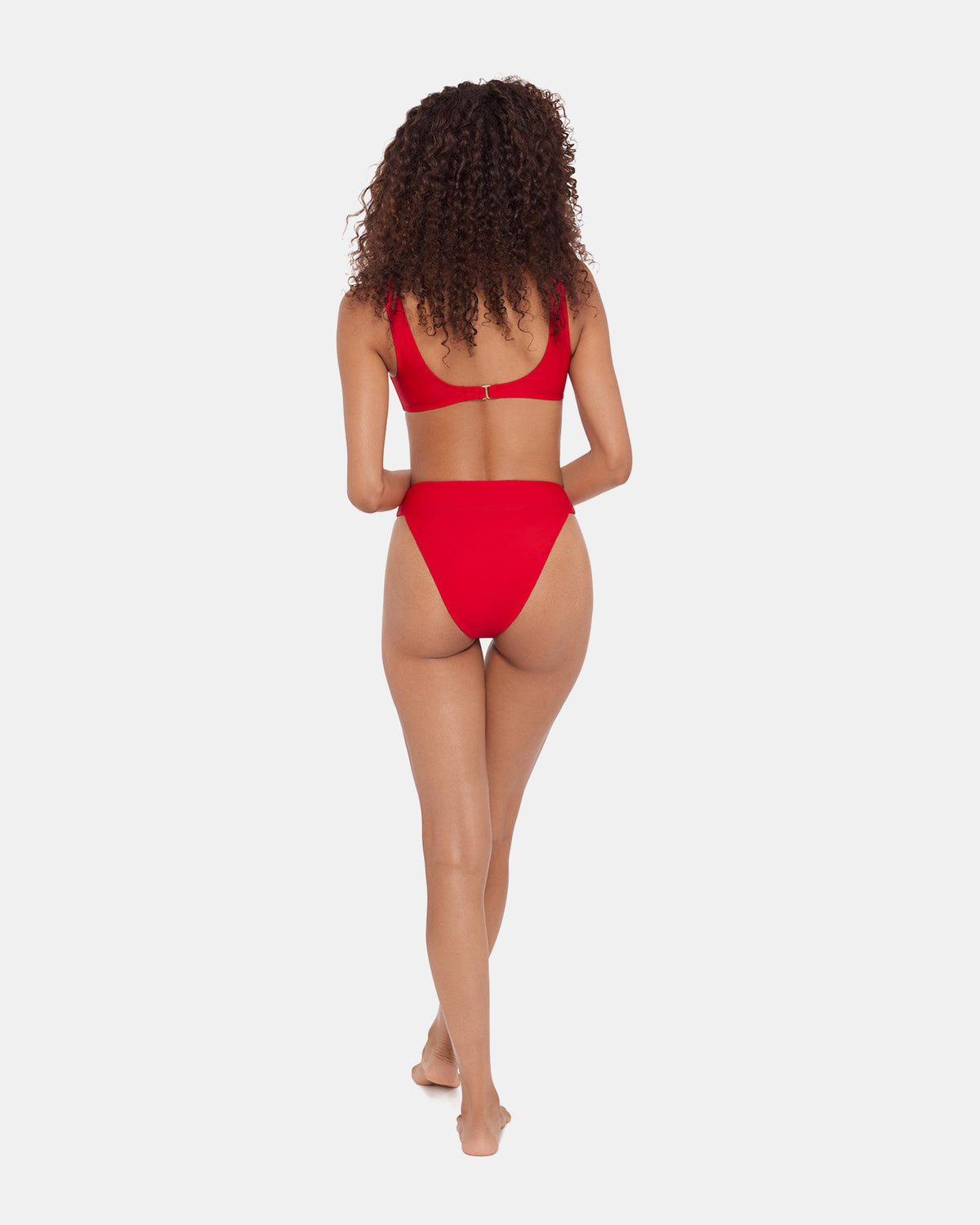 Steve Madden SLEEK 'N CHIC BIKINI TOP CHERRY Women's Bikini Top
