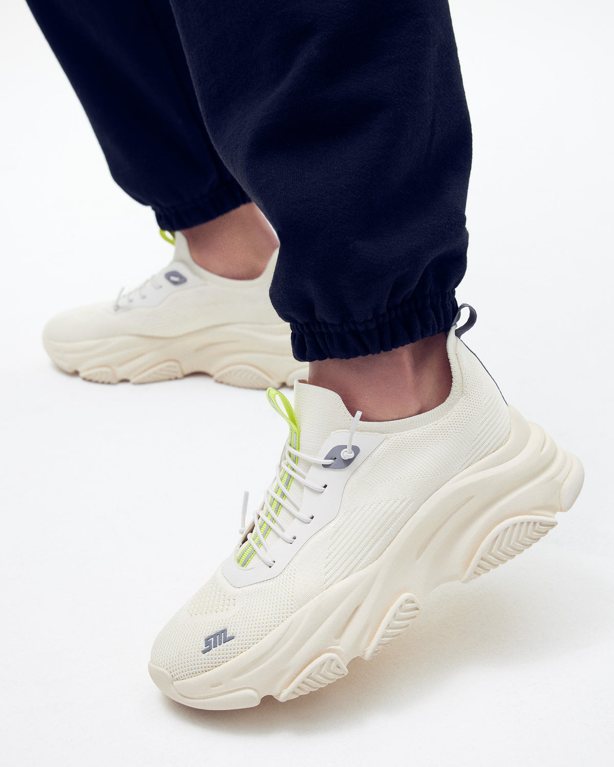 Steve Madden VAULT Bone Knit Platform Sneakers | Women's Sneakers