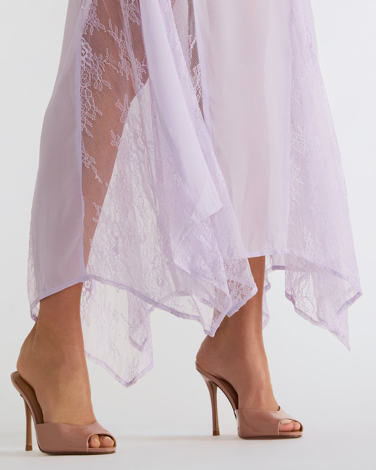 Steve Madden PRIYA Dark Blush Patent Mule Women's Heel