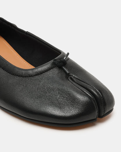 Steve Madden CYRA Black Leather Split Toe Tabi Women's Heel