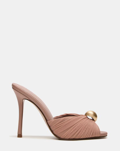 Steve Madden PRIYA Mocha/Gold Mule Women's Heel