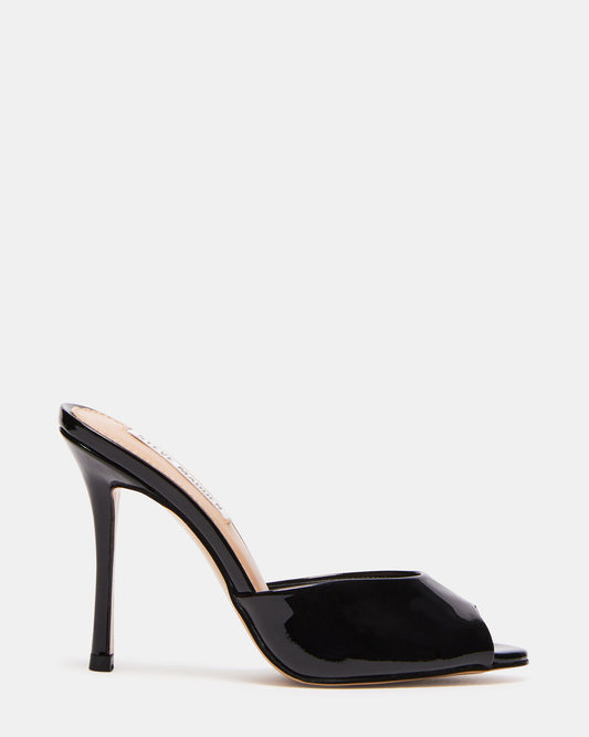 Steve Madden PRIYA Black Patent Women's Mule