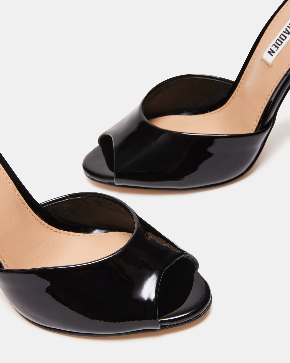 Steve Madden PRIYA Black Patent Women's Mule