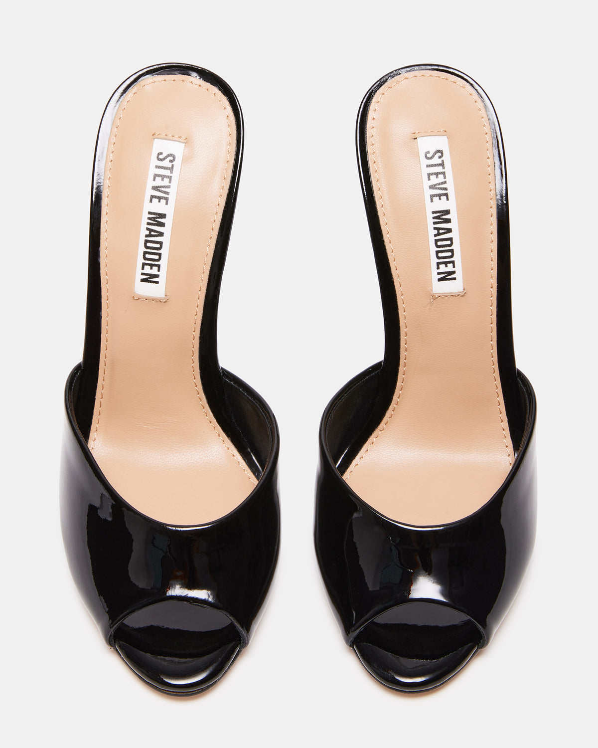 Steve Madden PRIYA Black Patent Women's Mule