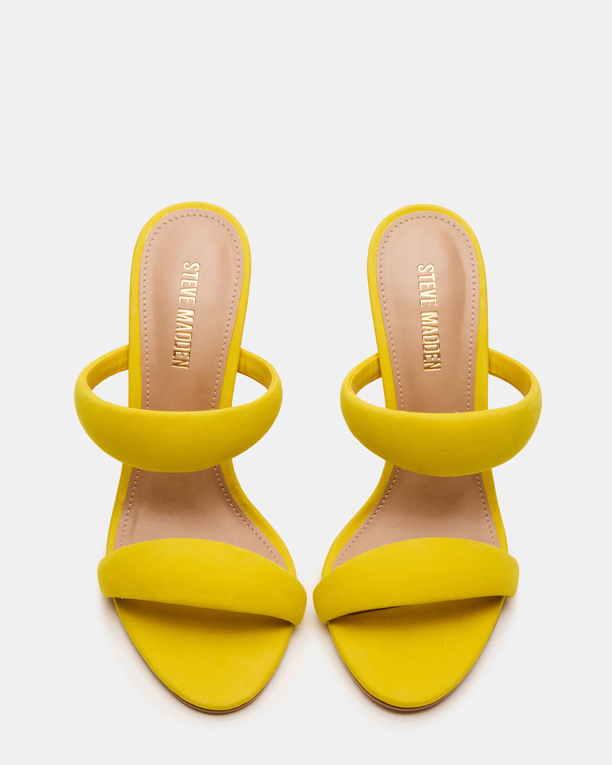 Steve Madden SATURN Yellow Stiletto Mule Women's Heel
