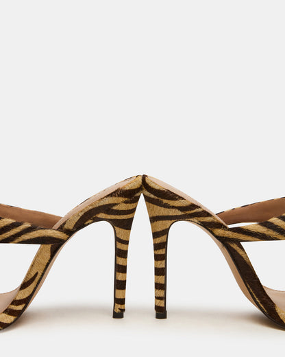 Steve Madden SATURN Tiger Stiletto Mule Women's Heel