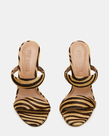 Steve Madden SATURN Tiger Stiletto Mule Women's Heel