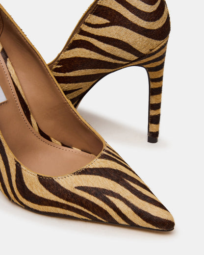 Steve Madden NOIR Tiger Pointed-Toe Stiletto Pump Women's Heels
