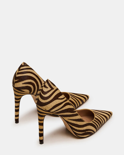 Steve Madden NOIR Tiger Pointed-Toe Stiletto Pump Women's Heels