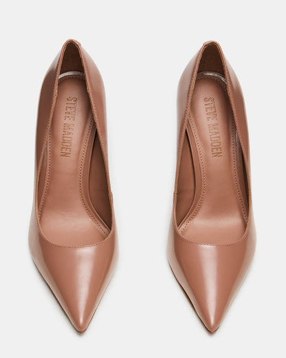 Steve Madden NOIR Mocha Pointed-Toe Stiletto Pump Women's Heels