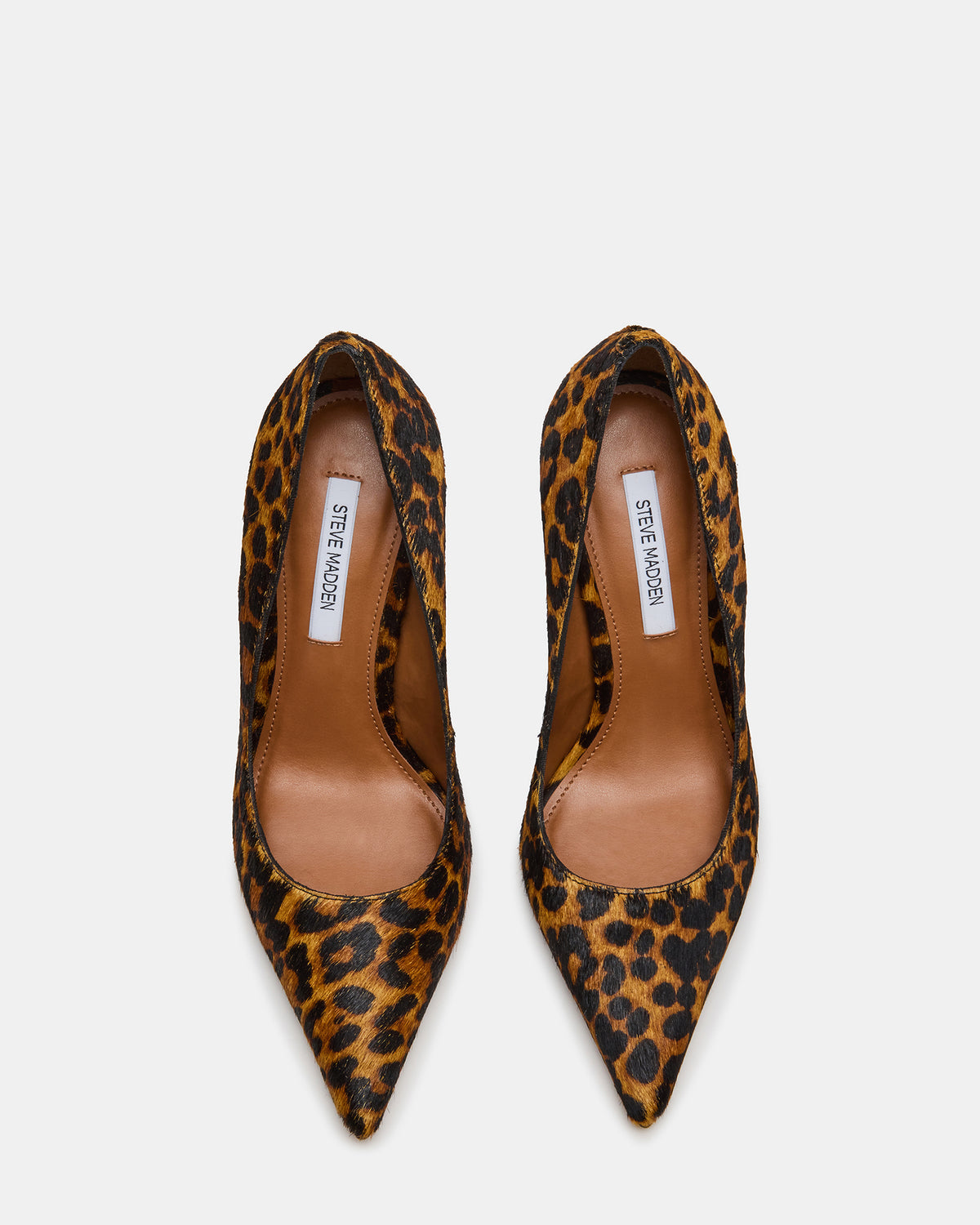 Steve Madden NOIR Leopard Pointed-Toe Stiletto Pump Women's Heels