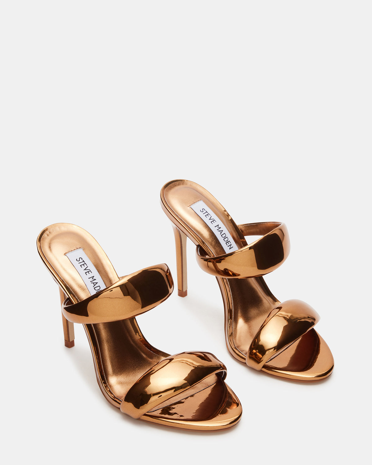 Steve Madden SATURN Bronze Stiletto Mule Women's Heel