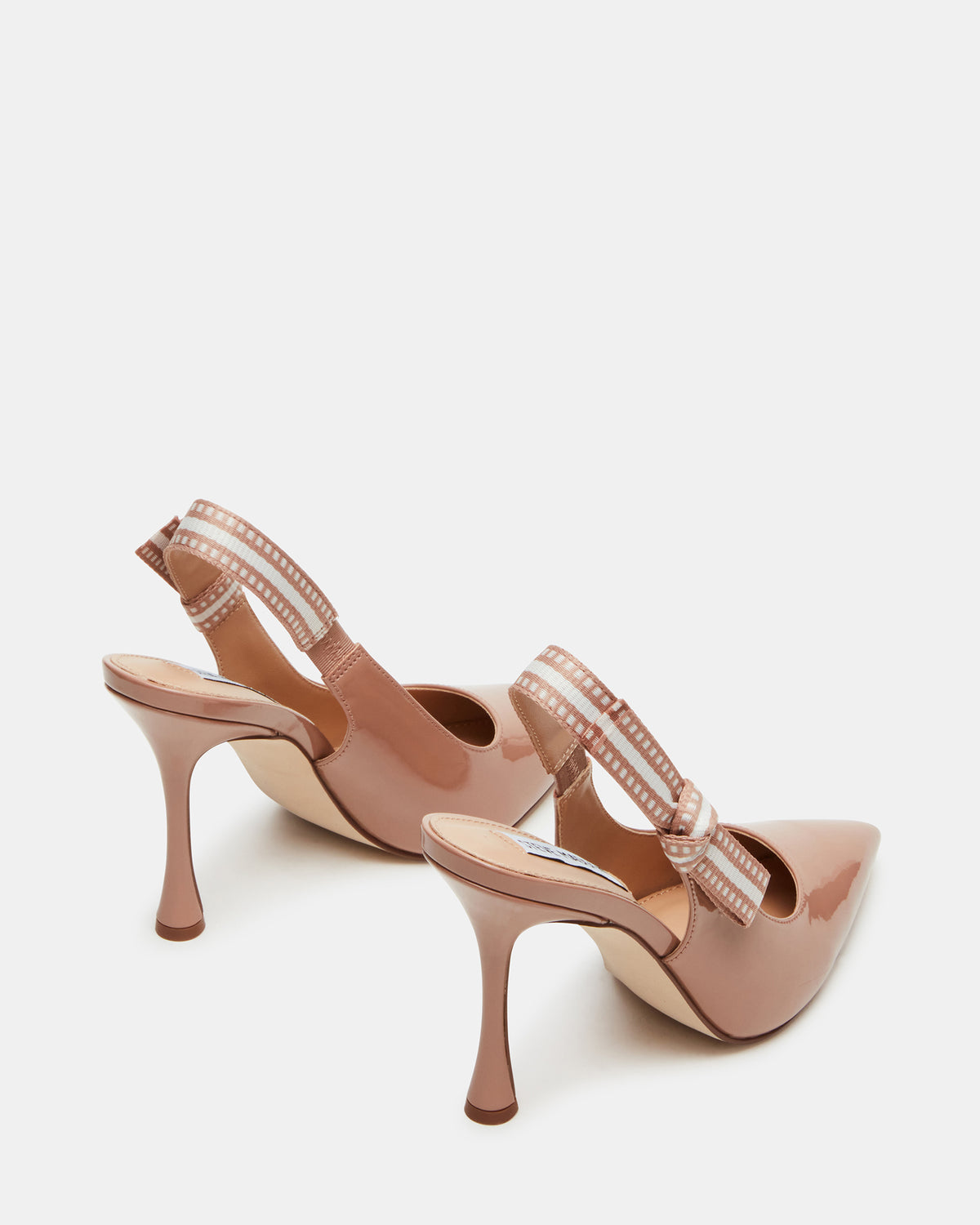 Steve Madden BRI Blush Patent Slingback Pump Women's Heel