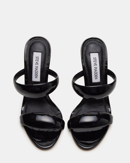 Steve Madden SATURN Black Stiletto Mule Women's Heel