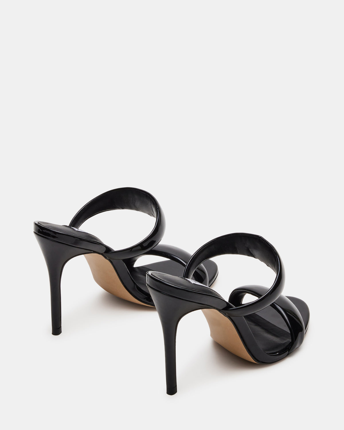 Steve Madden SATURN Black Stiletto Mule Women's Heel