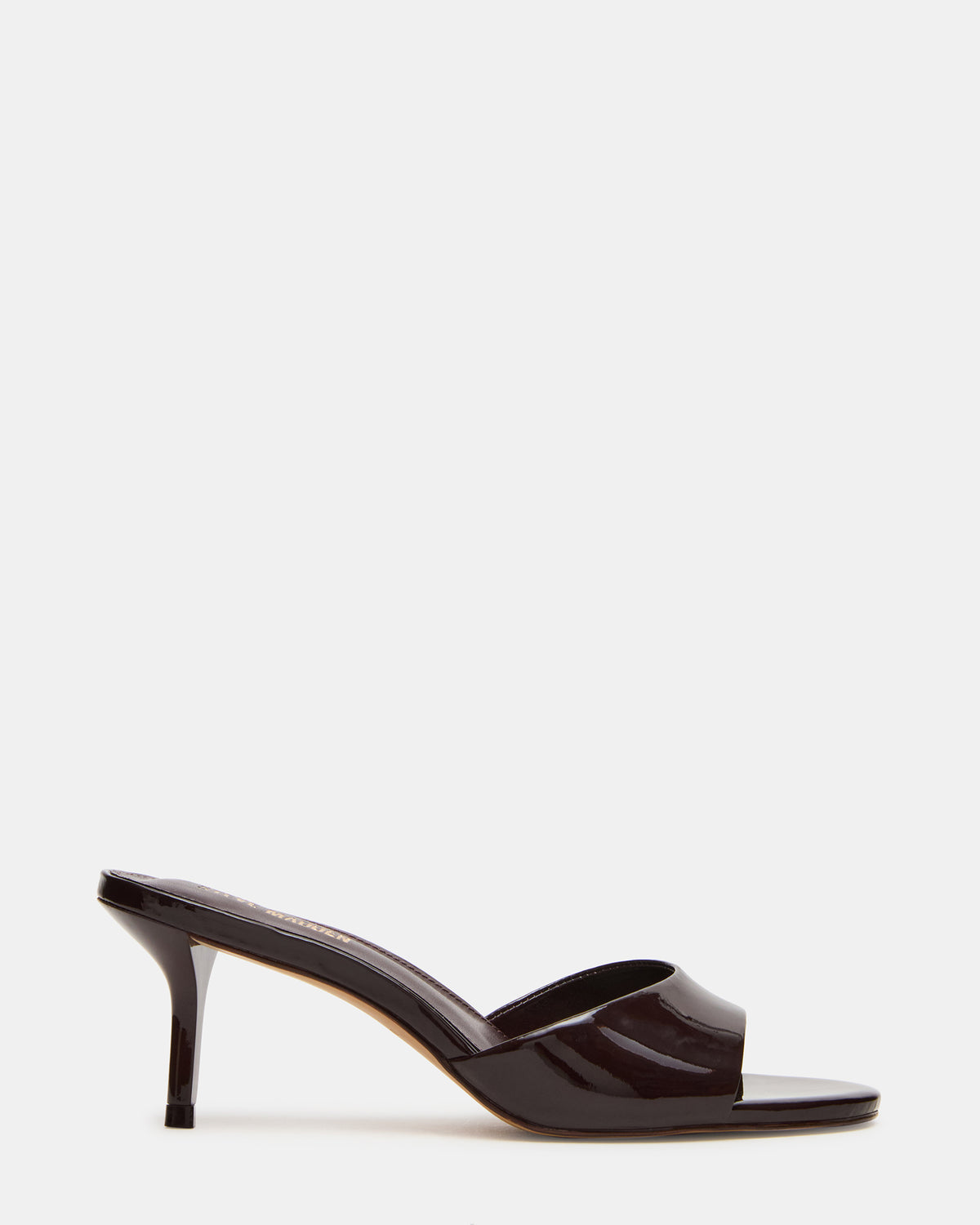 Steve Madden KENDRIX Brown Leather Women's Mule Heel
