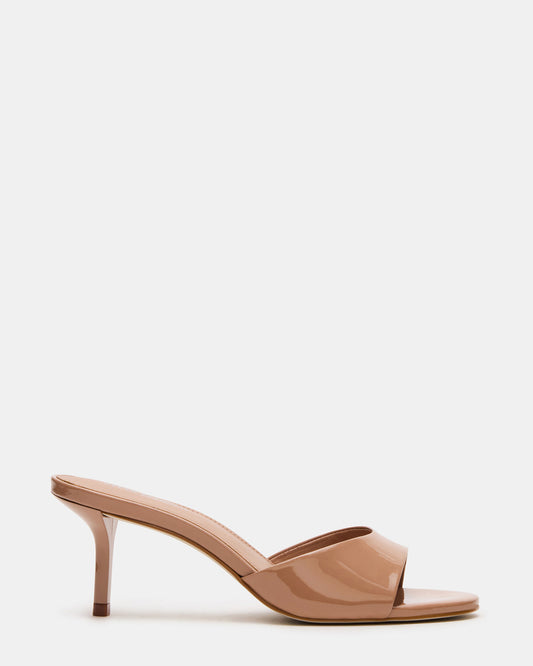 Steve Madden KENDRIX Blush Leather Women's Mule Heel