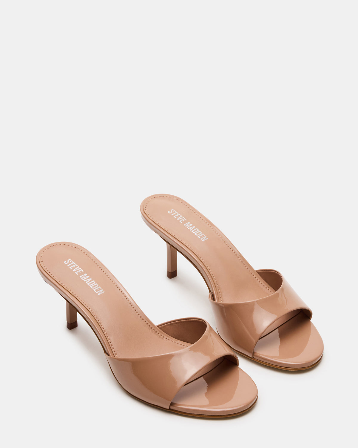 Steve Madden KENDRIX Blush Leather Women's Mule Heel