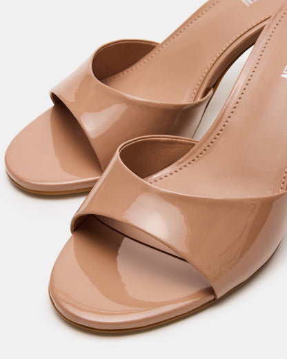 Steve Madden KENDRIX Blush Leather Women's Mule Heel
