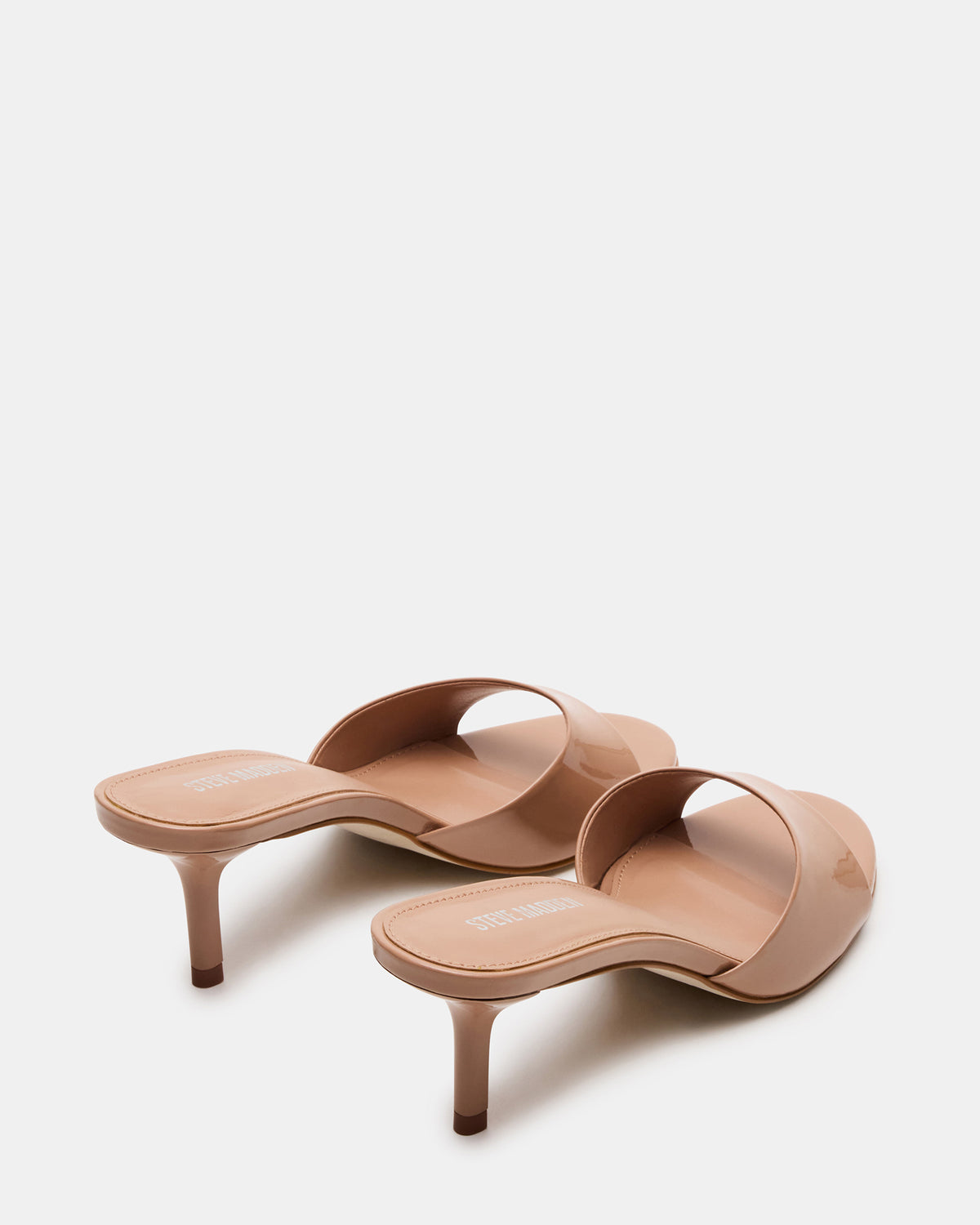 Steve Madden KENDRIX Blush Leather Women's Mule Heel