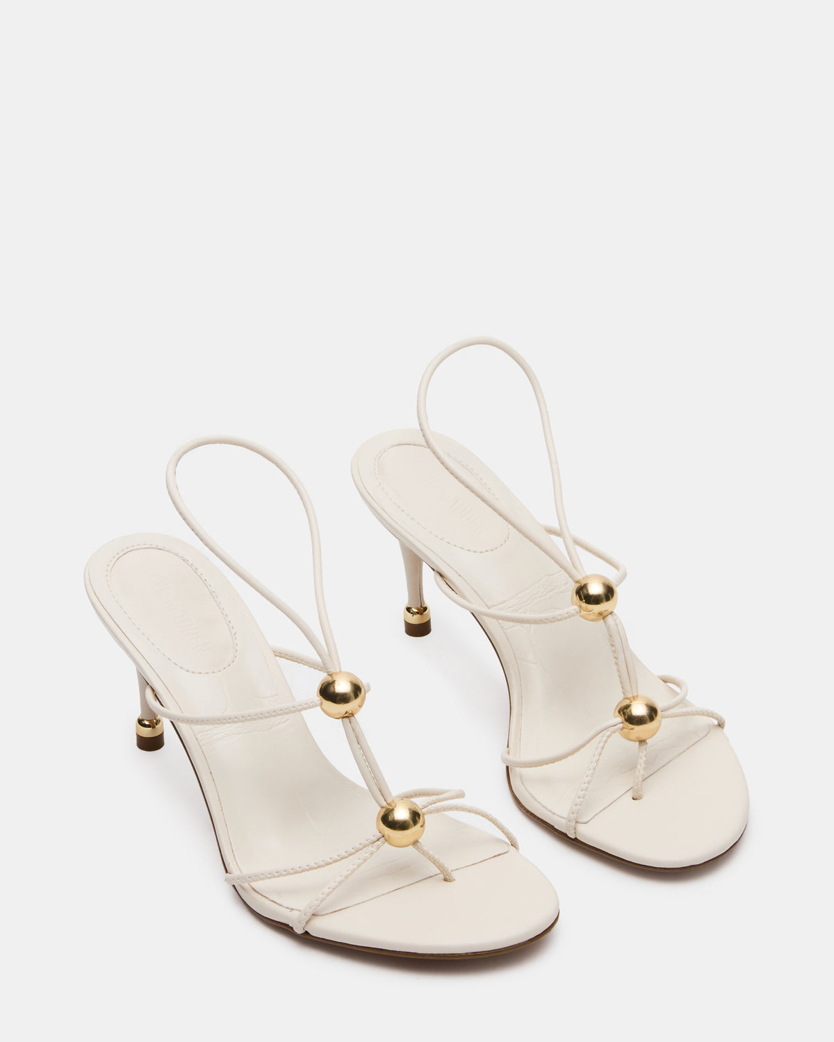Steve Madden RAMOS Bone Strappy Stiletto Women's Heel