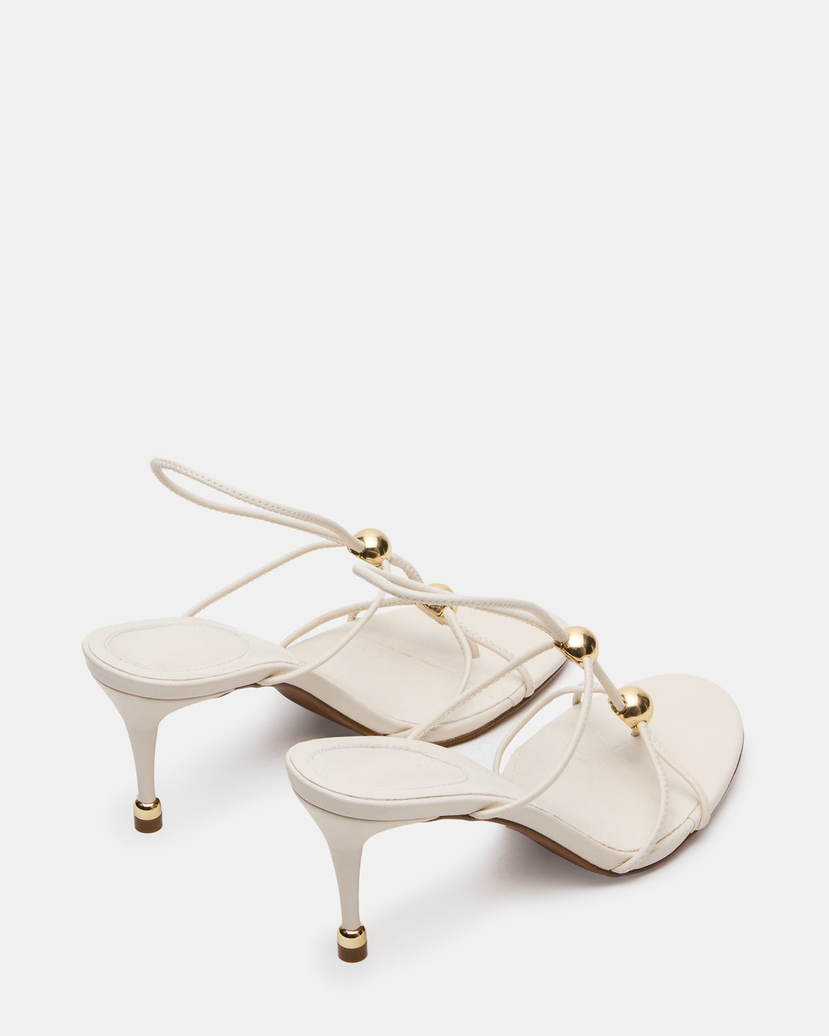 Steve Madden RAMOS Bone Strappy Stiletto Women's Heel