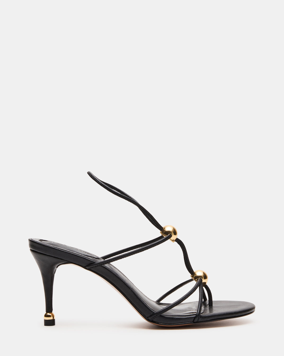 Steve Madden RAMOS Black Strappy Stiletto Women's Heel