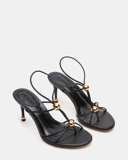 Steve Madden RAMOS Black Strappy Stiletto Women's Heel