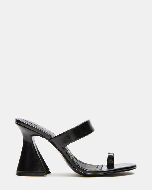 Steve Madden RENIE Black Women's Open Toe Mule Heel