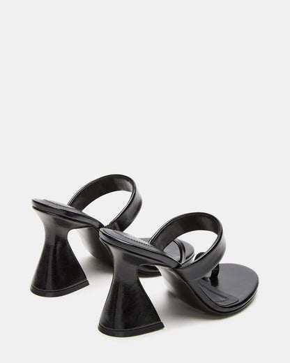 Steve Madden RENIE Black Women's Open Toe Mule Heel
