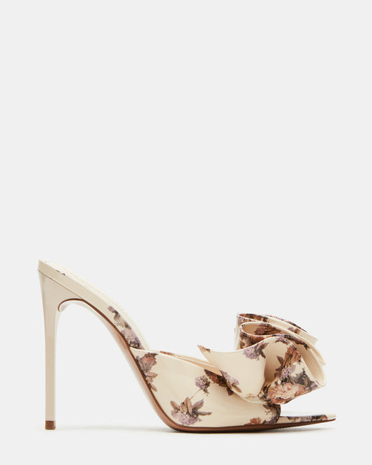 Steve Madden AFFINITY Floral Women's Multi Pointed-Toe Stiletto Mule Heel