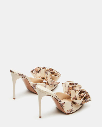 Steve Madden AFFINITY Floral Women's Multi Pointed-Toe Stiletto Mule Heel