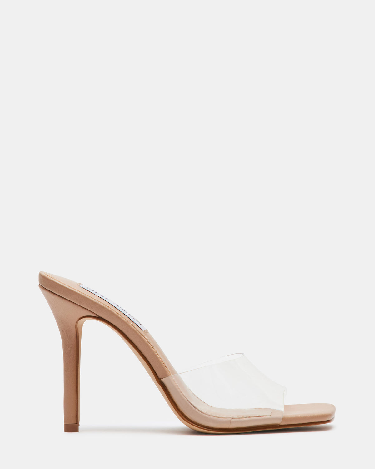 Steve Madden SIGNAL Clear Women's Designer Tall Stiletto Heels