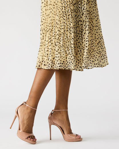 Steve Madden WILEY Blush Patent Women's Open Toe Stiletto Heel