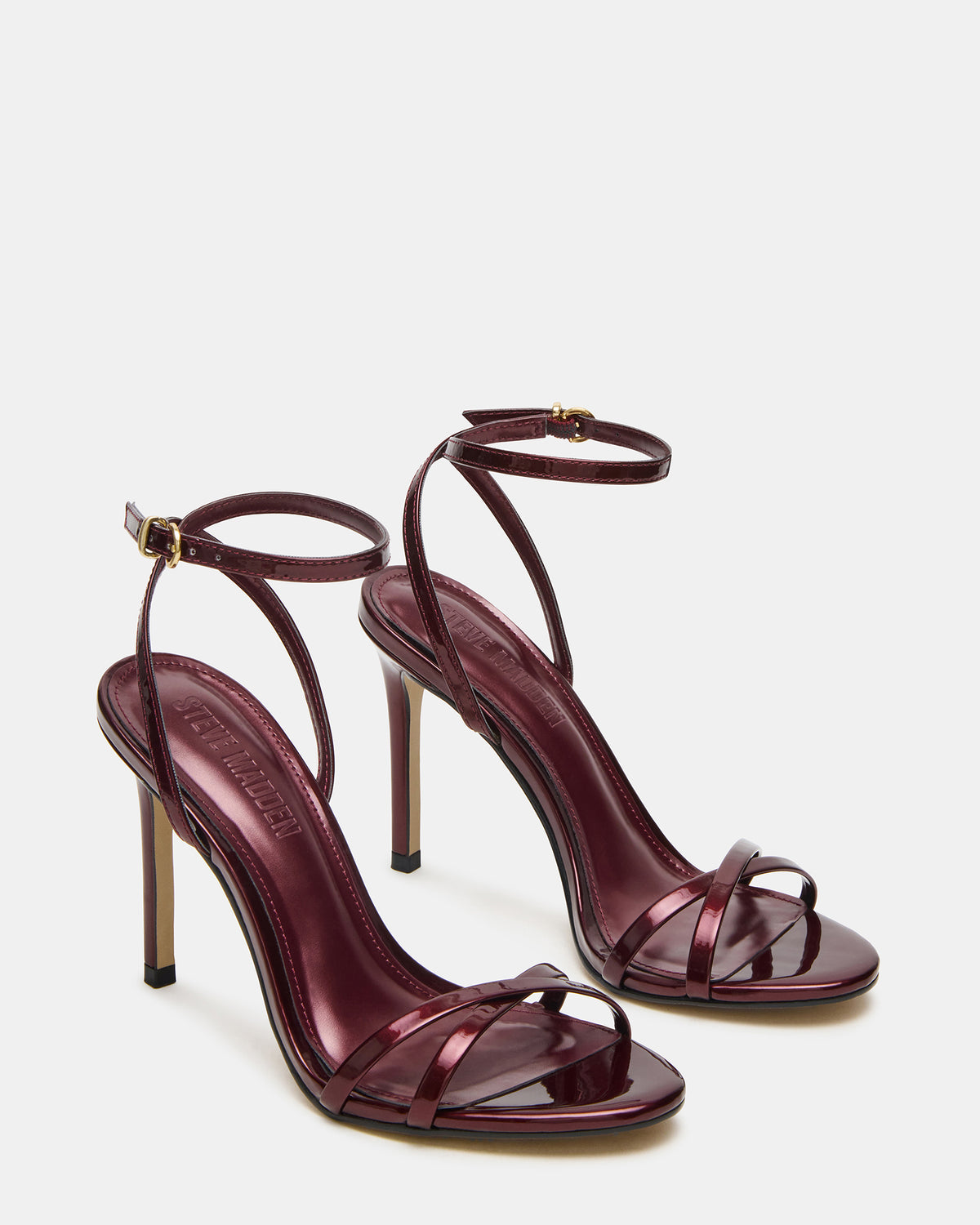 Steve Madden JYPSEY Cherry Pearl Strappy Stiletto Women's Heel